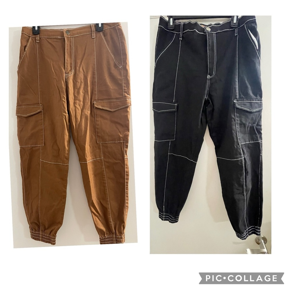 dollhouse women 100% linen pants Size Xl